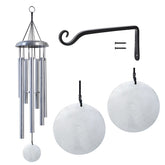 Memorial Retirement Carillon à vent en aluminium de 30 pouces de ton profond WC09
